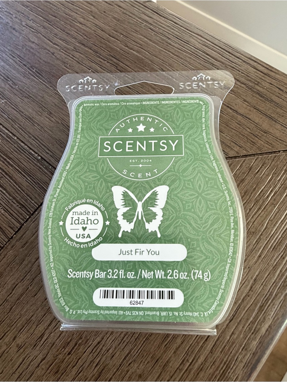 Scentsy Just Fir You Wax Bar